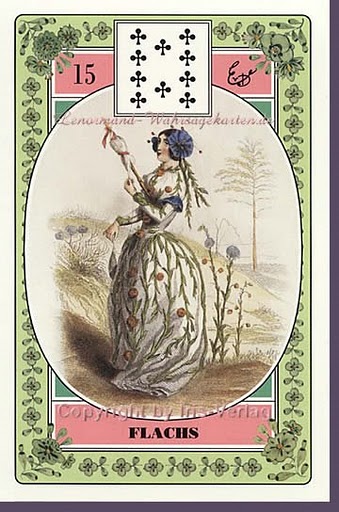 Lenormand - Das Blumen Orakel Set