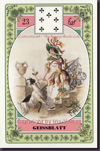 Lenormand - Das Blumen Orakel Set