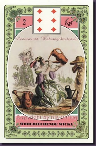 Lenormand - Das Blumen Orakel Set