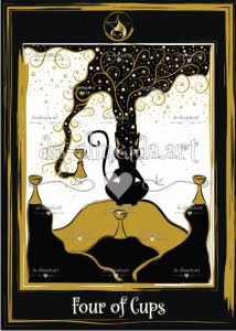 Golden Black Cat Tarot