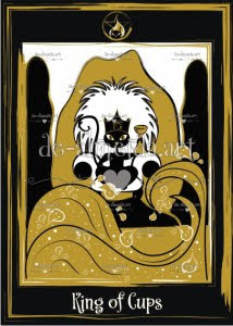 Golden Black Cat Tarot