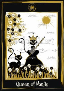 Golden Black Cat Tarot