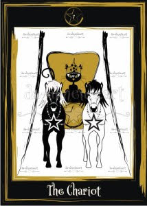 Golden Black Cat Tarot