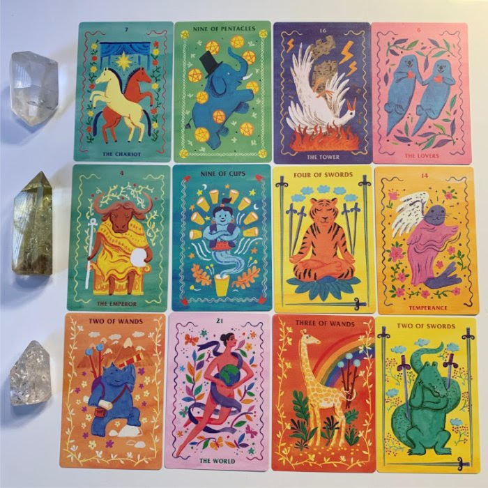 Affirmators! Tarot Deck