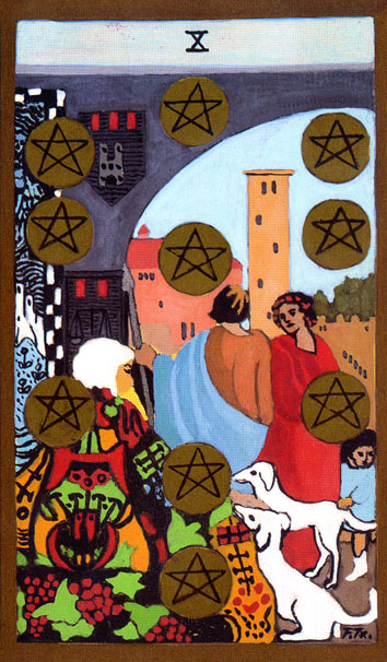 Golden Rider Tarot