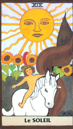 The Golden Rider Tarot