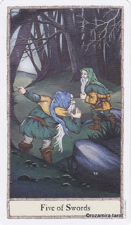 Hobbit Tarot by Peter Pracownik & Terry Donaldson