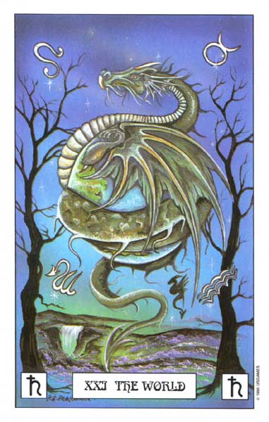 Dragon Tarot by Terry Donaldson & Peter Pracownik