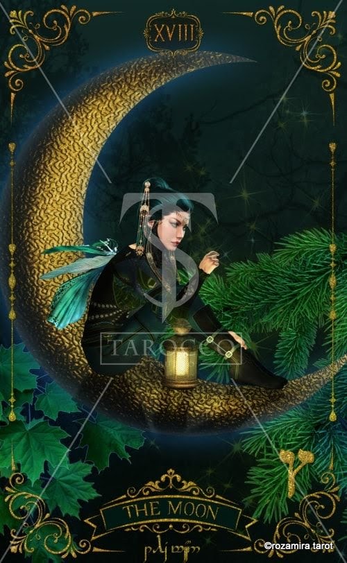 Forest creatures Tarot