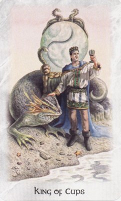 Celtic dragon tarot