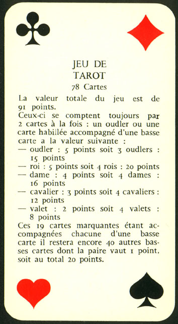 Jeu De Tarot