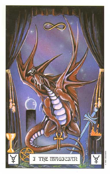 Dragon Tarot by Terry Donaldson & Peter Pracownik