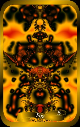 Fractal Firebird Tarot