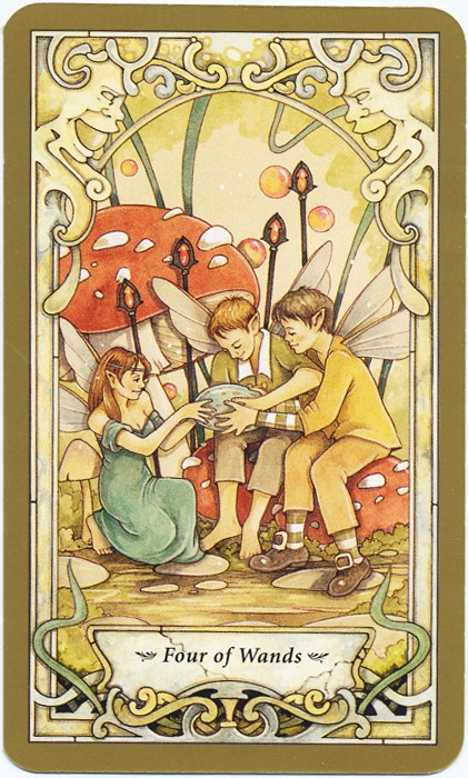 Mystic Faerie Tarot - Moore & Ravenscroft