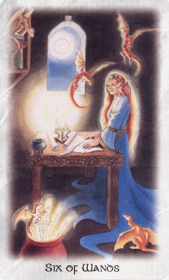 Celtic dragon tarot