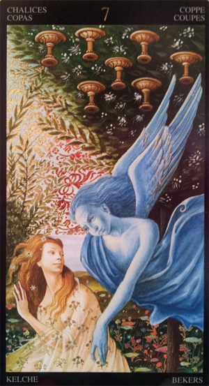 Golden Botticelli tarot