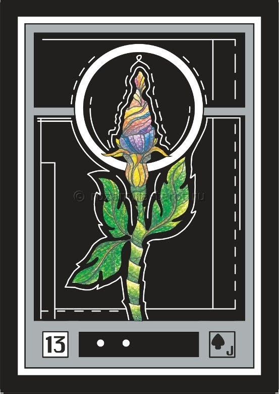 Hidden in Flowers Lenormand