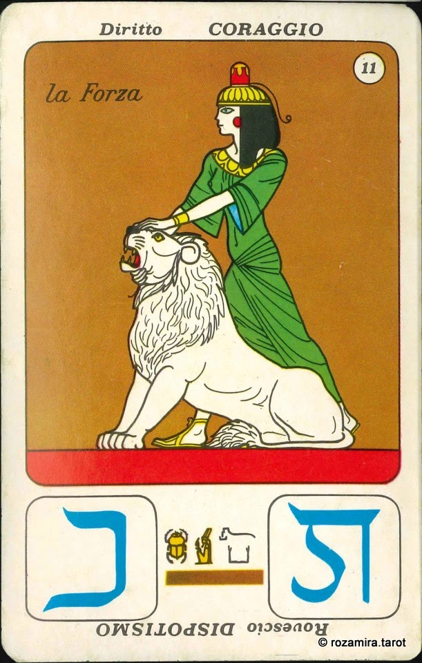 Aperol Tarot - Tarocchi Mazzo Egizio Barbieri