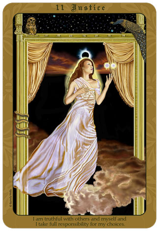 Affirmations Goddess tarot by Pamela Wells