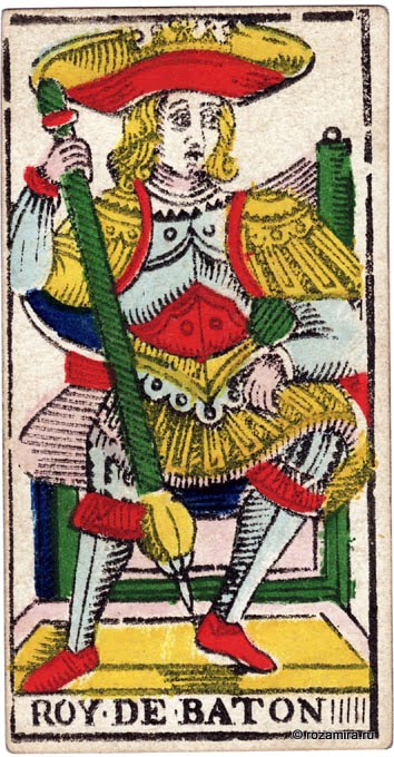 Ancient Tarot of Marseilles - Nicholas Conver 1761, Grimaud