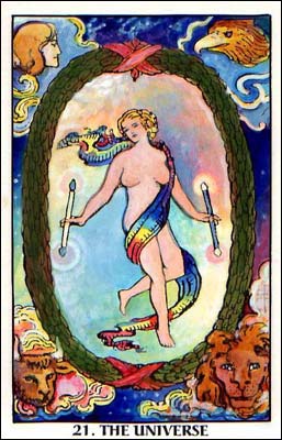 Illuminated Tarot Majors