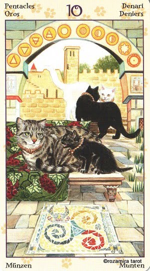 Tarot of Pagan Cats