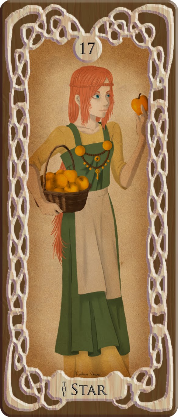 Norse Mythology Tarot by Kurohane Shizumi