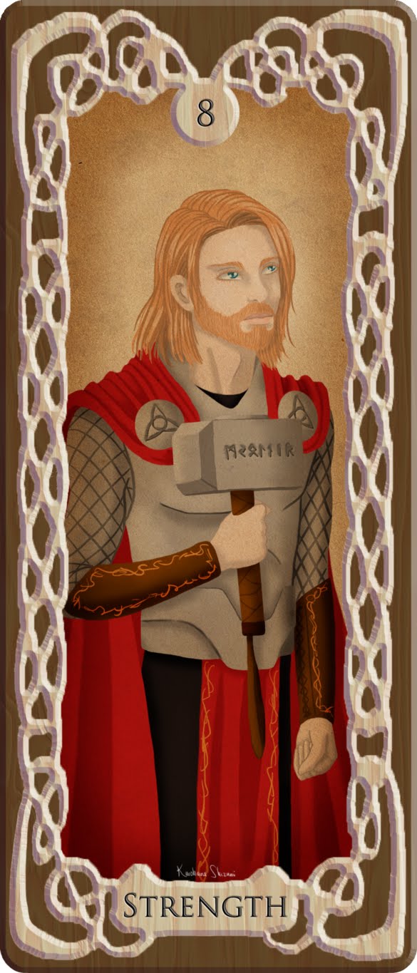 Norse Mythology Tarot by Kurohane Shizumi