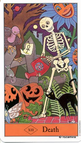 Halloween tarot