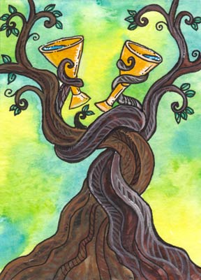 Tarot of Trees by Dana Driscoll