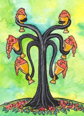 Tarot of Trees by Dana Driscoll