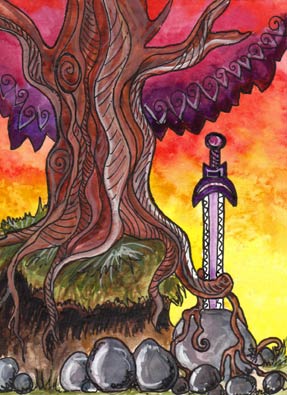 Tarot of Trees by Dana Driscoll