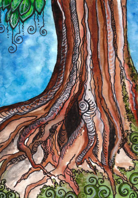 Tarot of Trees by Dana Driscoll