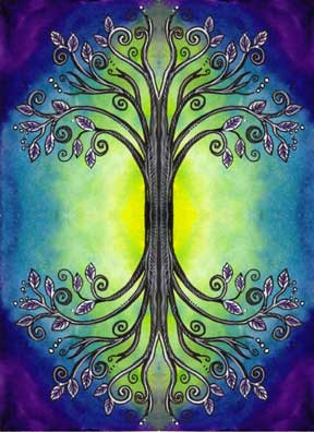 Tarot of Trees by Dana Driscoll