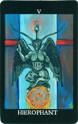 The Luciferian Tarot by М. W. Ford