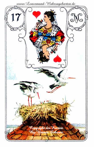 Lenormand Blue Owl (Blaue Eule)