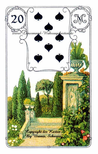 Lenormand Blue Owl (Blaue Eule)