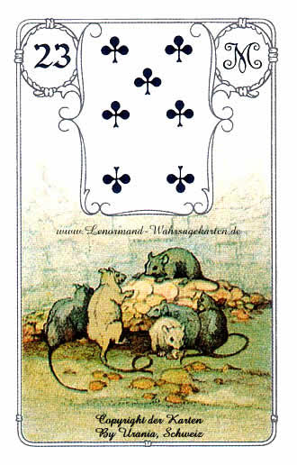 Lenormand Blue Owl (Blaue Eule)