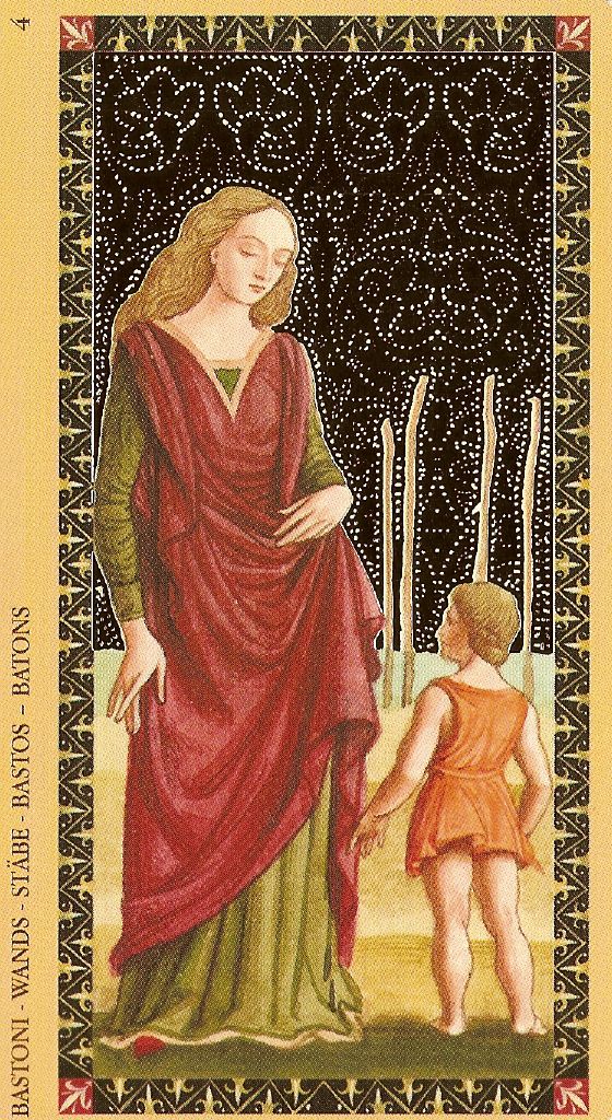 Golden Tarot Of Renaissance