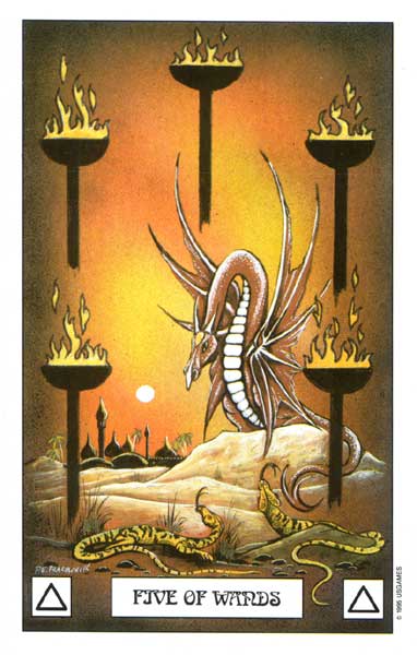 Dragon Tarot by Terry Donaldson & Peter Pracownik