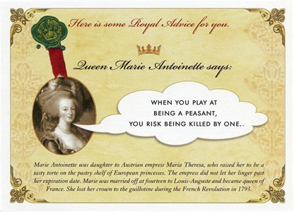 Ask the Queens. Advice Card Deck