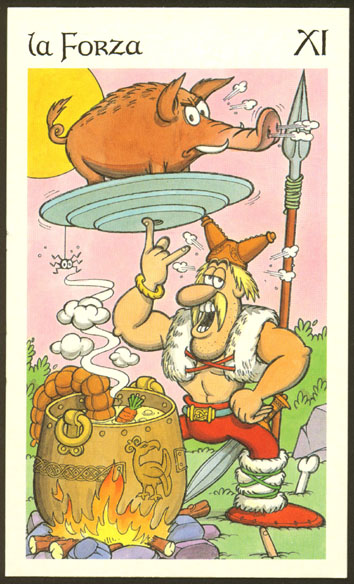 Tarocchi dei Celti (1991) Benito Jacovitti