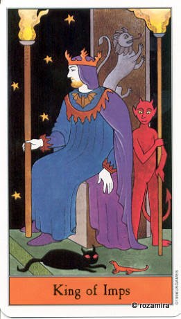 Halloween tarot