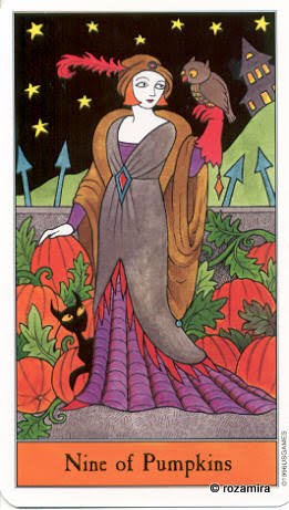 Halloween tarot