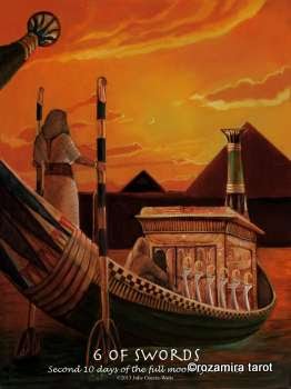 Journey into Egypt Tarot by Julie Cuccia-Watts