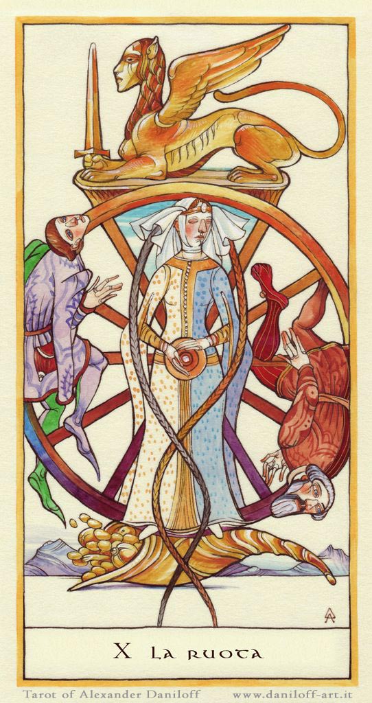 Tarot Arcani Maggiori by Alexander Daniloff