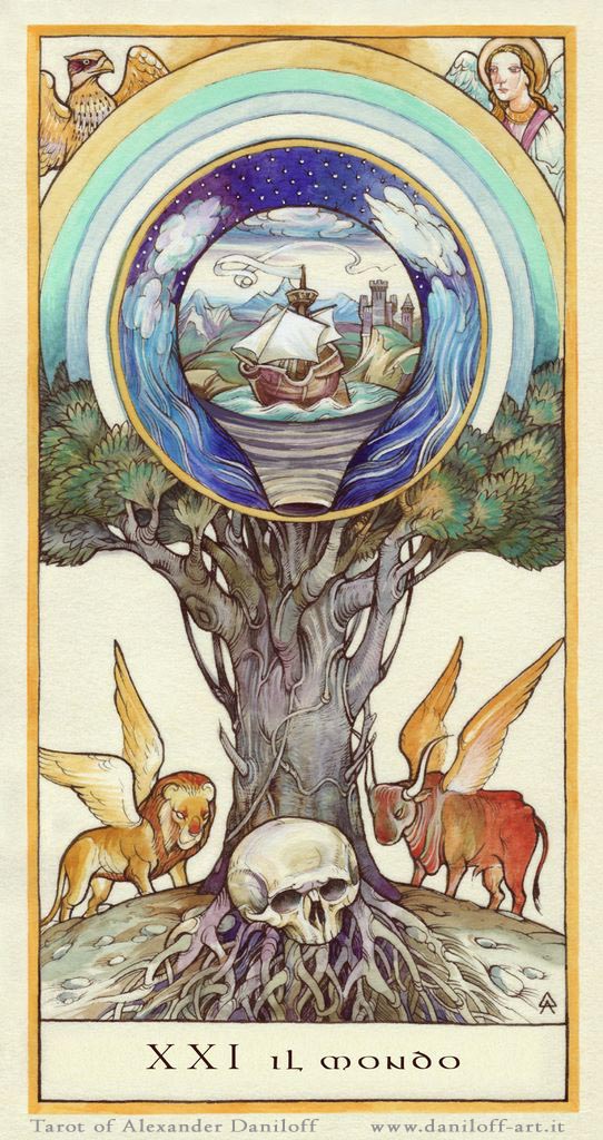 Tarot Arcani Maggiori by Alexander Daniloff