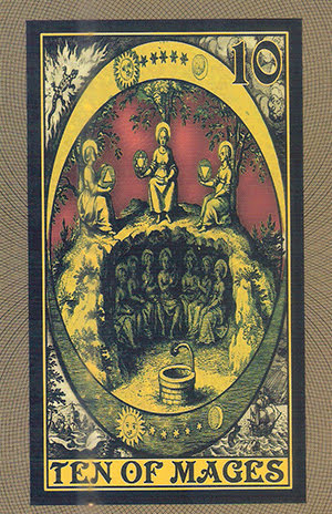 Alchemystic Woodcut Tarot