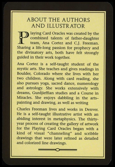 Card Oracles by Ana Cortez