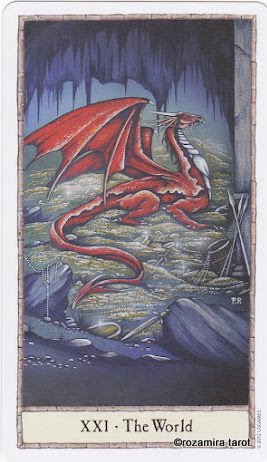 Hobbit Tarot by Peter Pracownik & Terry Donaldson